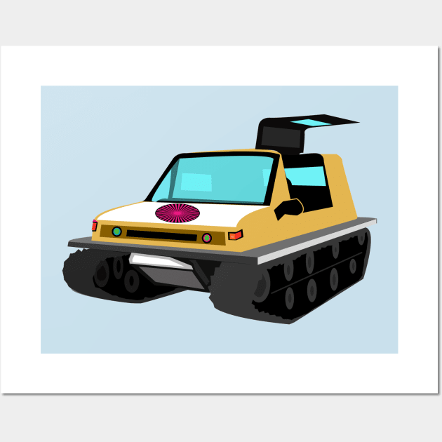 Snowmobile Wall Art by momomoma